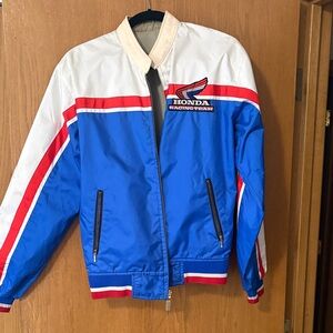 Racing Team Blue and White Jacket